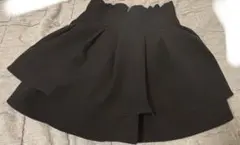 GRL インパン裏地付きフレアミニスカート［gm772］