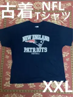 【セール対象】NFL Tシャツ　ネイビー　激安　夏服　古着