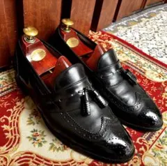 YVES SAINT LAURENT タッセルローファー　25 黒