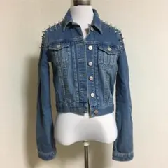値下げ！美品【TOPSHOP】デニムジャケット Sサイズのサムネイル