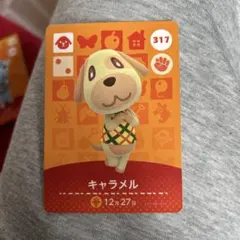amiiboカード どうぶつの森 フェスティバル キャラメル WiiU - メルカリ