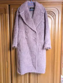 美品　新品未使用タグ付き　グレースコンチネンタル　限定シャンブレーシャギーコート