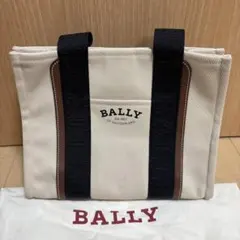 BALLY トートバッグ ベージュ キャンバス