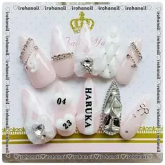 ネイルチップ オーダー受付中 量産型 ワンホン ちゅるん 推し活 オタク 韓国風