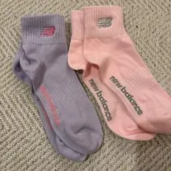 NEW BALANCE ソックス二足セット