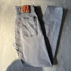 Levi's ストレートデニム W28 L32 グレー