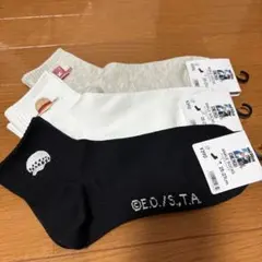 GU ワンピース 25周年記念 ソックス 靴下　3セットのサムネイル