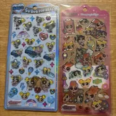 【正規品】　パワーパフガールズ　うるちゅるポップシール　ドロップジェリーシール