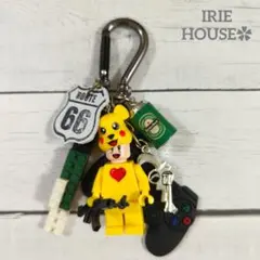 ピカちょーキーホルダー 　レゴ互換　バッグチャーム　じゃらじゃらキーホルダーのサムネイル