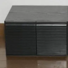 CD用ボックス　CD容量40枚　木製　黒のサムネイル