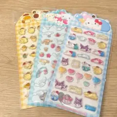 m*様 正規品 サンリオ キティ ポチャッコ 立体 ぷくぷく シール 3D 海外