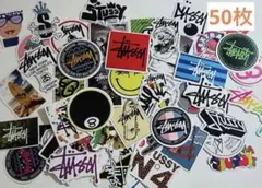STUSSY防水ステッカー48〜50枚入り