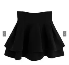 インパン裏地付きフレアミニスカート gm772 GRL