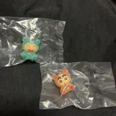 クレヨンしんちゃんめじるしアクセサリーみんなでくまパジャマ　バラ売り可