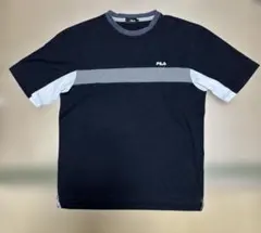 フィラ　FILA メンズ　Tシャツ　黒　L