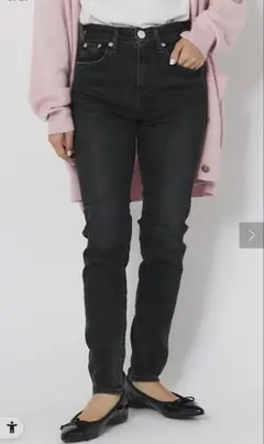 RED CARD スキニーデニム ブラックsize20