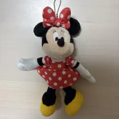 【中古】 ディズニー ミニー ぬいぐるみバッジ