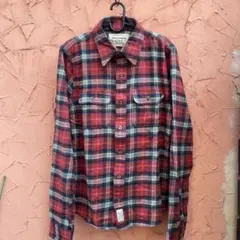 新品特別旗艦店限定Abercrombie & Fitch 特別ネルシャツ