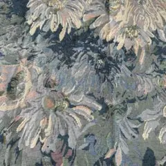 ゴブラン　ゴブラン織　ガーベラ　たくさんの花　生地　ハギレ