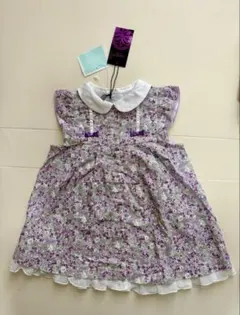 未使用【80-90】bebeリバティワンピース