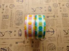 mt マスキングテープ　カラーセレクト2020『ドット』