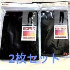 ユニクロ　ヒートテック　メンズ　タイツ　2枚セット