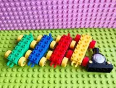 汽車＋車４台セット　アンパンマンブロックラボ　レゴデュプロ互換品