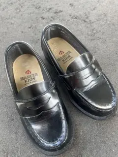 HARUTA KIDS ブラックローファー