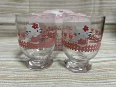 ハローキティ　エンジェルキティ　ステムペアグラス　レトロ　1997年　当時物　①