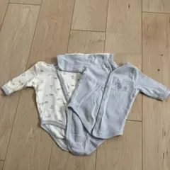 ベビー肌着 長袖 2枚セット　60