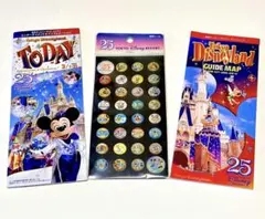【 レア • 新品 】＊ ディズニーリゾート 25周年 記念シール ＊