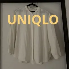 C*n様 UNIQLOノーカラーシャツ