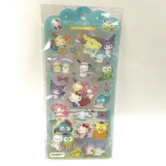 サンリオキャラクターズ ドロップジュエリーシール ぷっくり 立体 新品 正規品