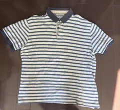 【古着】L.L.Bean Casco Bay Polo Lサイズ ストライプ