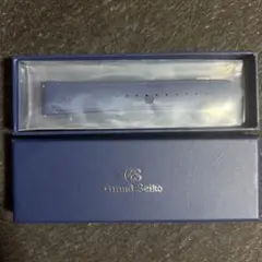 Grand Seiko ラバーベルト ネイビー 専用箱付き - メルカリ