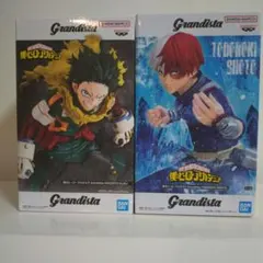 僕のヒーローアカデミア Grandista 轟焦凍 緑谷出久 2種セットのサムネイル
