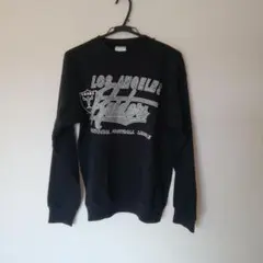 ★【古着】　Tultex（タルテックス）スウェットシャツ　黒　メンズLサイズ