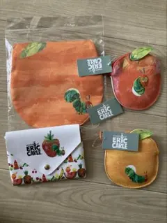 はらぺこあおむし　エリックカール　コインケース　巾着袋　ティッシュポーチ　学研