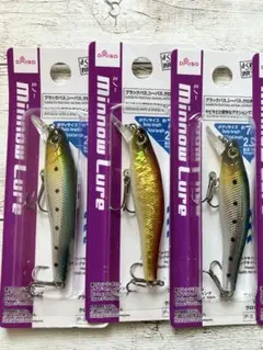 最安！ DAISO ミノー 70mm 3個セットのサムネイル