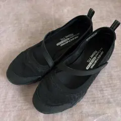 SKECHERS Relaxed Fit ストラップ付き　ブラック　24cm
