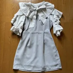 GRL フリルリボン付ワンピース