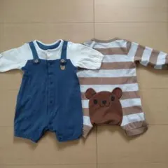 赤ちゃん本舗50〜60 西松屋70 カバーオール