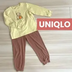 ユニクロ キッズベビー ディズニー パジャマ くまのプーさん 110 薄手