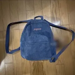 JANSPORT コーデュロイ ミニリュック ブルーのサムネイル