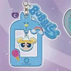 【新品】パワーパフガールズ　バブルス　ゆらゆらキーホルダー　var.2