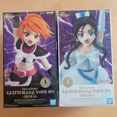 ふたりはプリキュア　GLITTER & GLAMOURS フィギュア　２体セット