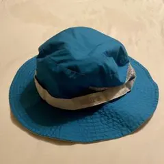 【SHIPS】バケットハット サンガード付き 55㎝ ブルー