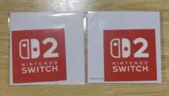 Nintendo Switch2のロゴデザインステッカー ②