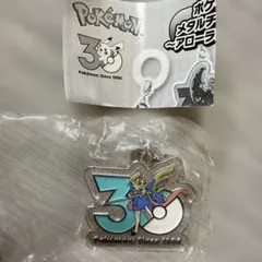 【新品未開封】ポケモン 30周年 メタルチャーム ザシアン