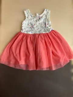 美品　baby GAP フラワープリント ワンピース ３歳